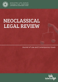 Neoclassical Legal Review: Journal of Law and Contemporary Issues